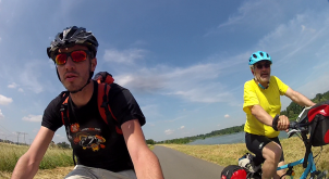 Rencontre sur l'Eurovélo 6